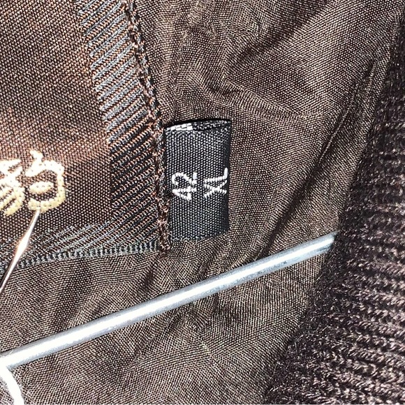 Zhenpixilie Brown Suede Mini Dress Size 42 - Picture 10 of 11